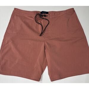Even Tide Men’s Drawstring Shorts Salmon 40X9